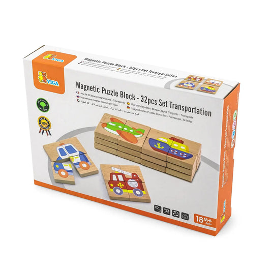 Magnetic Matching Puzzle Set
