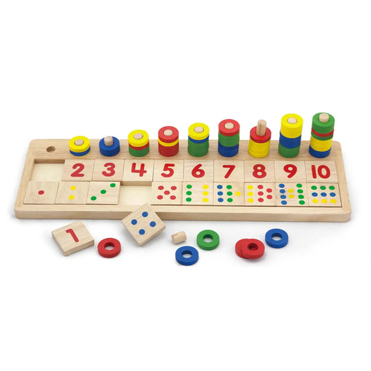 Montessori Counting & Sorting Board